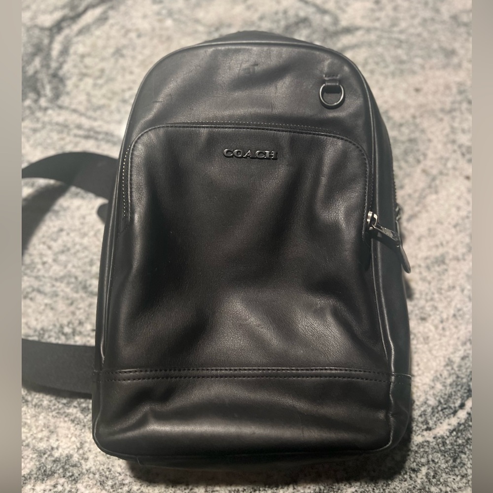 Coach Leather Sling Bag